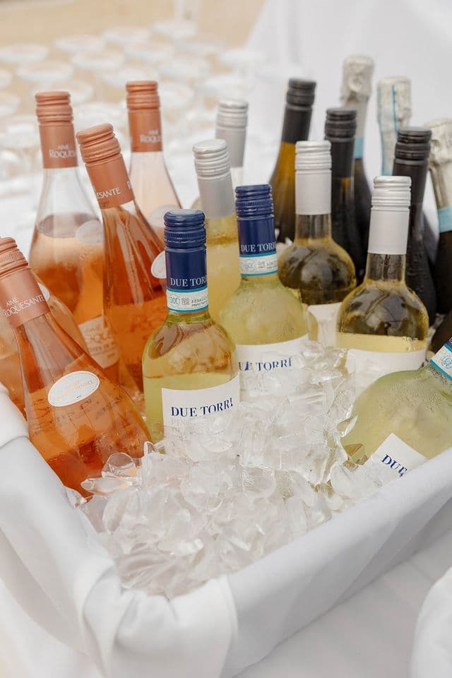 Chilled wine